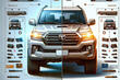 Originale vs. replika bodykits til Toyota Land Cruiser 200: Hvad er bedst? foto 1