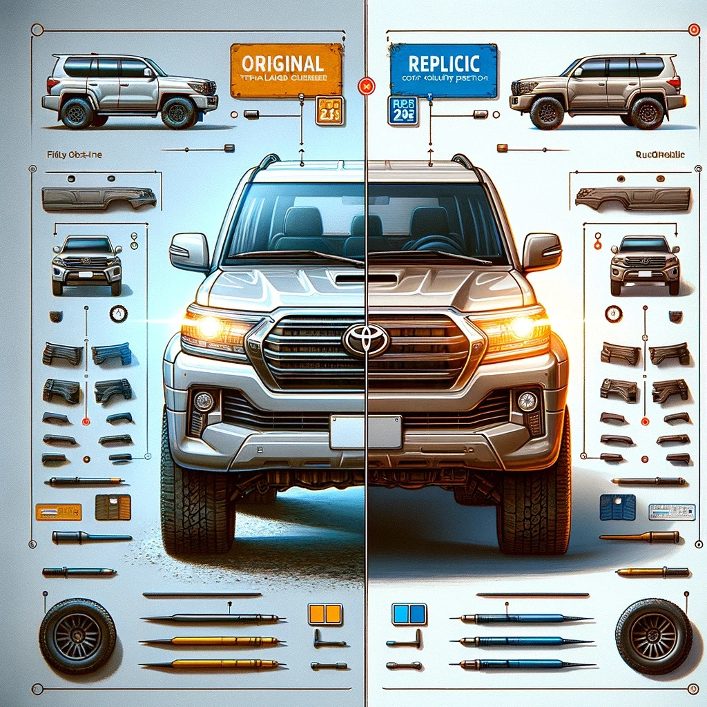 Originale vs. replika bodykits til Toyota Land Cruiser 200: Hvad er bedst?