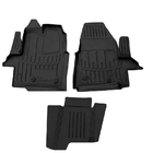 Ford Custom 2013–2022 Stingray 3D bilmåtter (3 stk., polyurethan) foto 1