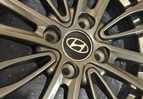 Hyundai Sorte fælgcenterkapsler hyun60tur-bl (59 mm / 55 mm, 4 stk.) foto 1