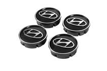 Hyundai Sorte fælgcenterkapsler hyun60tur-bl (59 mm / 55 mm, 4 stk.) foto 2