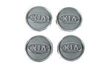 KIA Fælgnavkapsler grå kia60tur-sir (59 mm / 55 mm, 4 stk.) foto 2