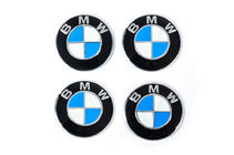 BMW Klistermærker til fælgkapsler 60 mm J1012-60 (4 stk.) foto 2