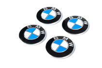 BMW Klistermærker til fælgkapsler 60 mm J1012-60 (4 stk.) foto 1