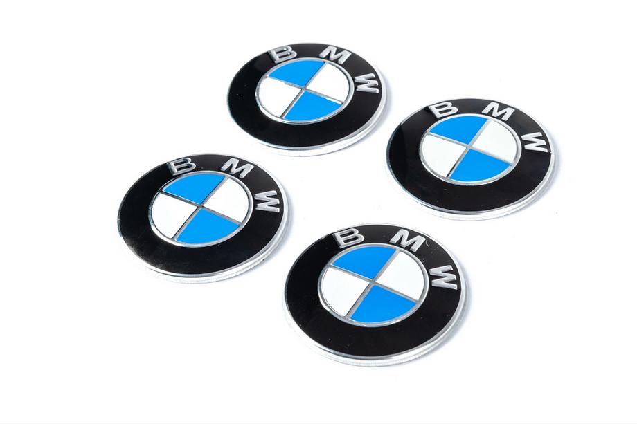 BMW Klistermærker til fælgkapsler 60 mm J1012-60 (4 stk.) Image