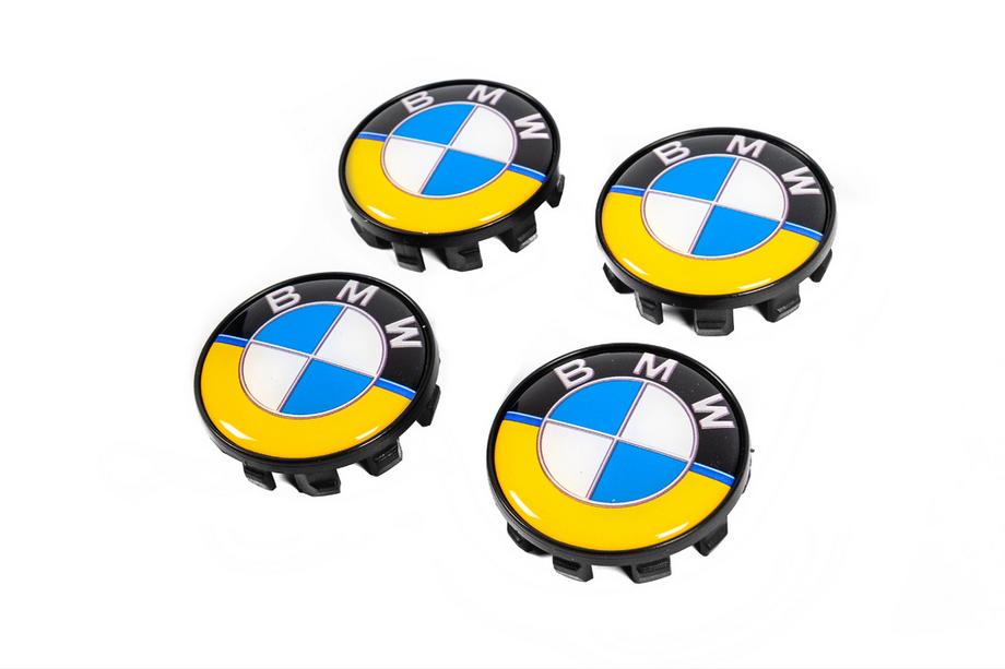 BMW Centerkapsler 55/53 mm UA-Style (4 stk.) Image