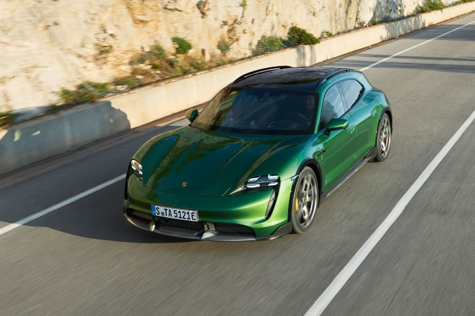 Porsche Taycan Cross Turismo: alsidig elektrisk sportsvogn