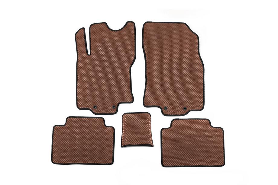 Nissan X-trail T32/Rogue 2014–2021 EVA bilmåtter (brun) Image