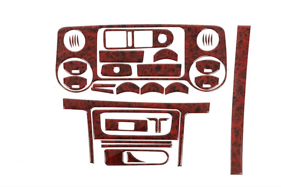 Volkswagen Amarok 2010–2022 Instrumentbrætpanel-indsatser (Meric) Titan Image