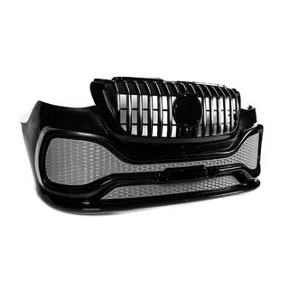 Frontkofanger med grill i ABS (til lakering) foto 3