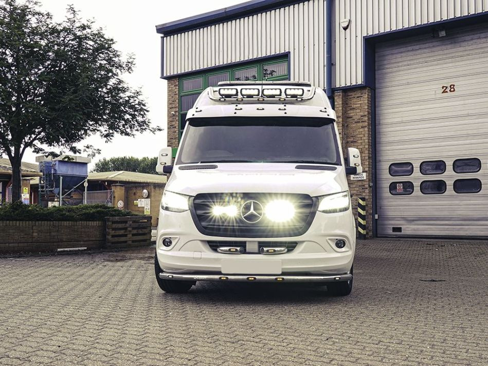 Tuning af Mercedes Sprinter: nyttigt tilbehør