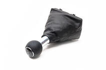 Audi A4 B7 2004–2008 Gearknop + gearmanchet (kunstlæder) 5 gear foto 3