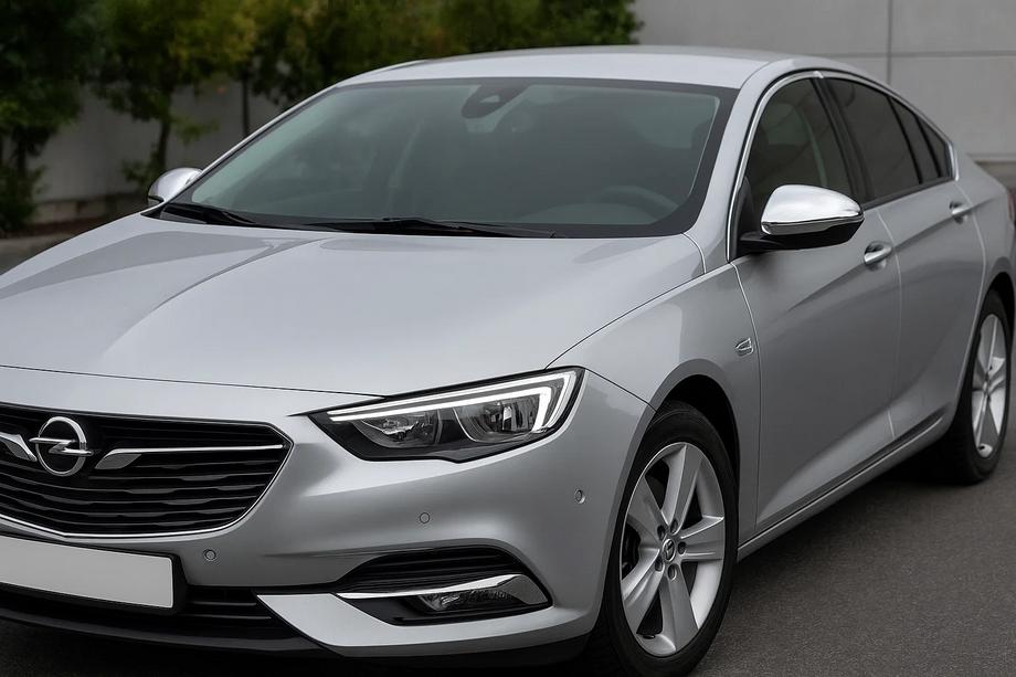 Opel Insignia 2017–2022 Spejlkåber i rustfrit stål (2 stk.) Image