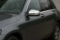 Mercedes GLC X253 2015–2022 Spejlkåber til sidespejle (2 stk., rustfrit stål) foto 1