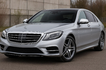 Mercedes S-klasse W222 2013–2022 Spejlkåber til sidespejle (2 stk., rustfrit stål) foto 3