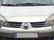 Renault Scenic/Grand 2003–2009 Grill-lister (4 stk., rustfrit stål) foto 1