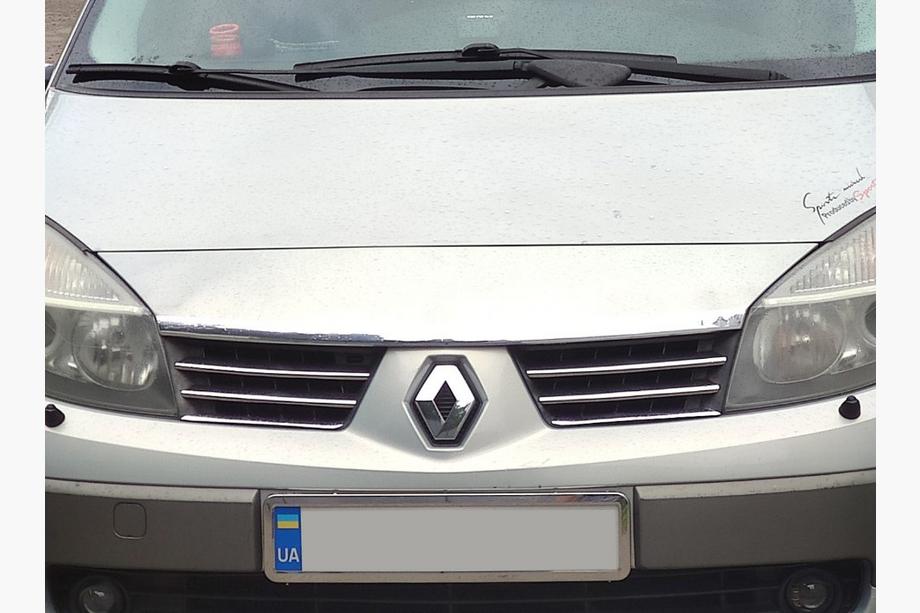 Renault Scenic/Grand 2003–2009 Grill-lister (4 stk., rustfrit stål) Image