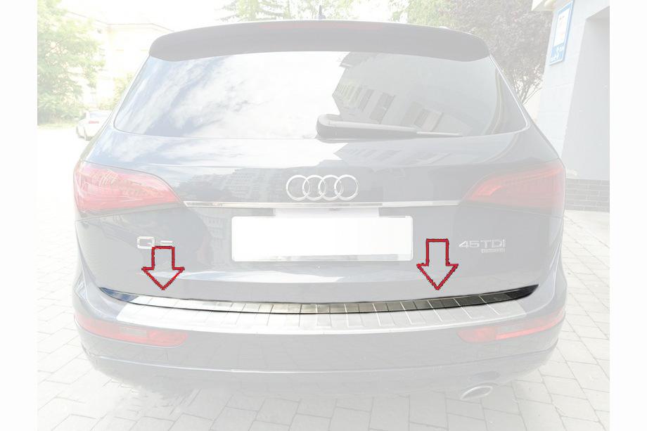 Audi Q5 2008–2017 Bagagerumskantliste (rustfrit stål) Image