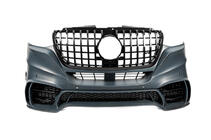 Mercedes Sprinter W907/W910 2018– Forreste kofanger med grill V2 (AMG) foto 11