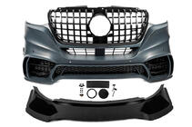 Mercedes Sprinter W907/W910 2018– Forreste kofanger med grill V2 (AMG) foto 10