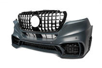 Mercedes Sprinter W907/W910 2018– Forreste kofanger med grill V2 (AMG) foto 12