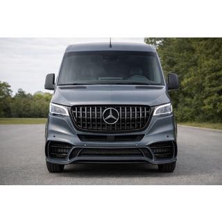 Forreste kofanger med grill V2 (AMG) foto 2