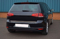 Volkswagen Golf 7/E-Golf 2012–2020 Bagagerumskantliste HB (rustfrit stål) OmsaLine - italiensk rustfrit stål foto 1