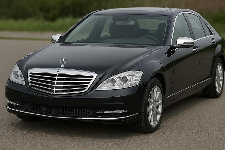 Mercedes S-Klasse W221 2005–2013 Spejldæksler (2009-2013, 2 stk., rustfrit stål) Image