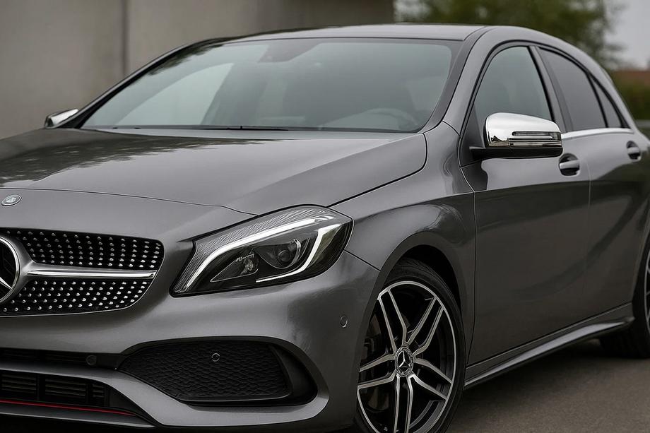 Mercedes A-Klasse W176 2012–2018 Spejlkåber til sidespejle (2 stk., rustfrit stål) Image