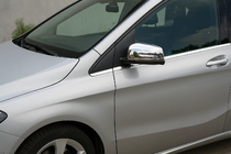Mercedes B-klasse W246 2011–2018 Spejlkåber til sidespejle (2 stk., rustfrit stål) foto 1