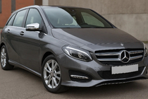 Mercedes B-klasse W246 2011–2018 Spejlkåber til sidespejle (2 stk., rustfrit stål) foto 3