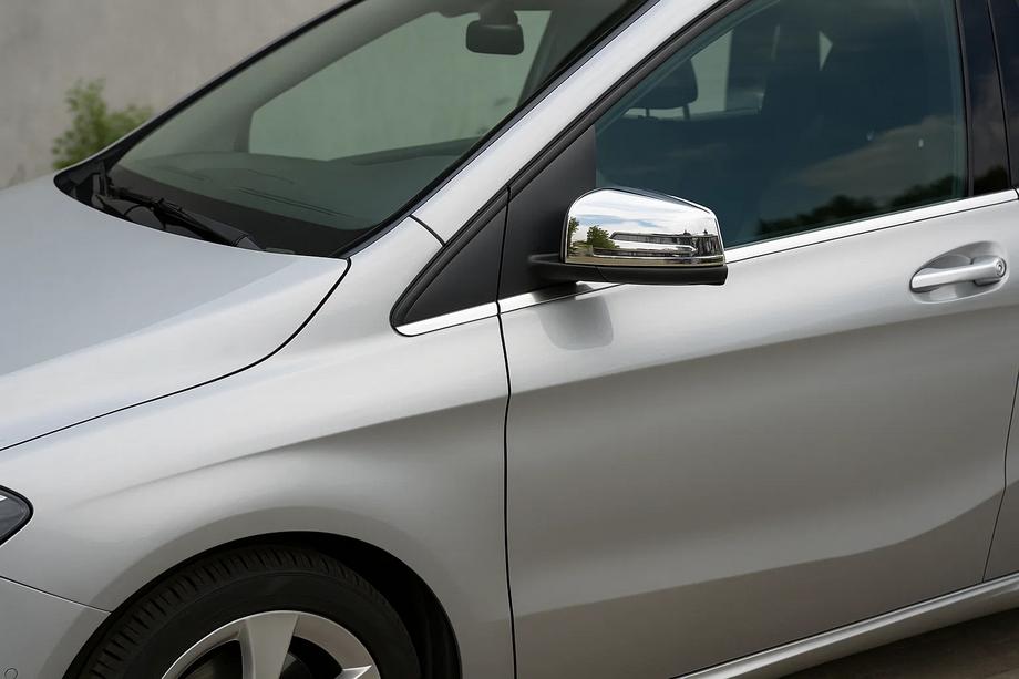 Mercedes B-klasse W246 2011–2018 Spejlkåber til sidespejle (2 stk., rustfrit stål) Image