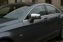 Mercedes CLS C218 2011–2018 Spejlkåber til sidespejle (2 stk., rustfrit stål) foto 1