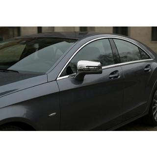 Spejlkåber til sidespejle (2 stk., rustfrit stål) Mercedes CLS C218 2011–2018 foto 1