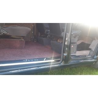 Indvendige dørtrinslister Carmos V1 (3 stk., rustfrit stål) Mercedes Vito W638 1996–2003 foto 2