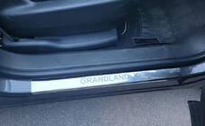 Opel Grandland X 2017– Dørtrinslister (4 stk., rustfrit stål) foto 4