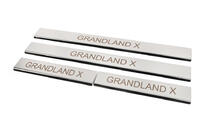 Opel Grandland X 2017– Dørtrinslister (4 stk., rustfrit stål) foto 3