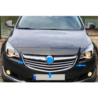 Kølergrill-lister (2014-2017, rustfrit stål) Opel Insignia 2008–2017 foto 3