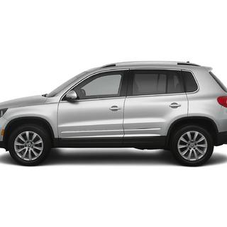 Dørlister (4 stk., rustfrit stål) Volkswagen Tiguan 2007–2016 foto 1