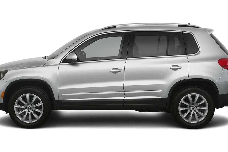 Volkswagen Tiguan 2007–2016 Dørlister (4 stk., rustfrit stål) Image
