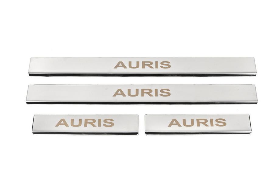 Toyota Auris 2012–2018 Dørtrinslister (4 stk., rustfrit stål) Image