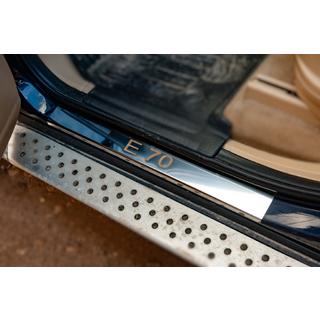 Dørtrinslister i rustfrit stål (4 stk.) BMW X5 E70 2007–2013 foto 1