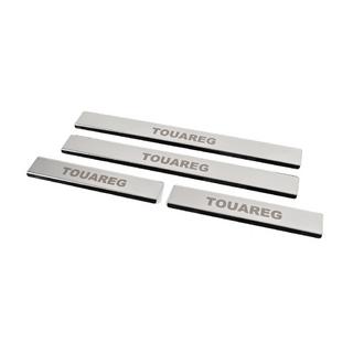 Dørtrinslister Carmos V1 (4 stk., rustfrit stål) Volkswagen Touareg 2010–2018 foto 2