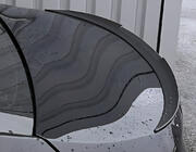 Universel gummispoiler Carmos (120 cm, sort) foto 3
