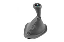 BMW 5-serie E39 1996–2003 Gearmanchet + gearknop OEM (grå) foto 2