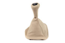 BMW 5-serie E39 1996–2003 Gearmanchet + gearknop OEM (beige) foto 2