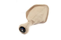 BMW 5-serie E39 1996–2003 Gearmanchet + gearknop OEM (beige) foto 4