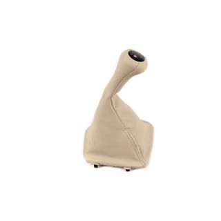 Gearmanchet + gearknop OEM 5-trins (beige) foto 2