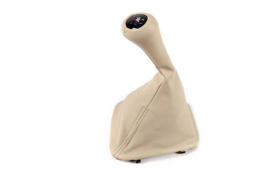 BMW 3-serie E36 1990–2000 Gearmanchet + gearknop OEM 5-trins (beige) Image