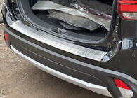 Mitsubishi Outlander 2012–2021 Bagkofangerbeskytter 2015-2021 Carmos (rustfrit stål) foto 1